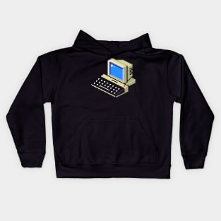 8bit old PC Kids Hoodie